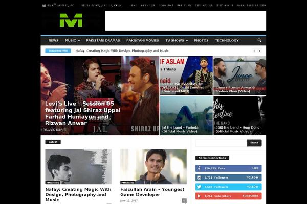 NewsMag theme site design template sample