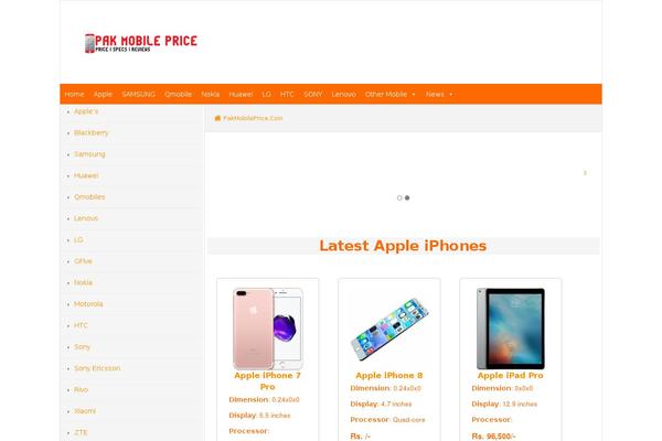 Site using Side-menu plugin