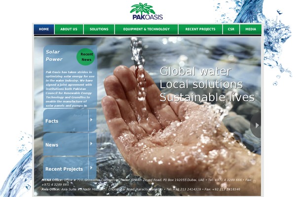 pakoasis.org site used Pakoasis