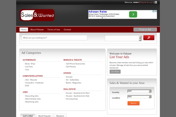 paksaw.com site used Pak-saw