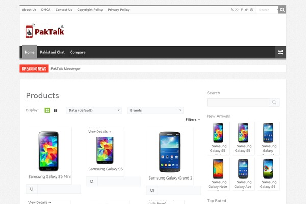 paktalk.com site used Classiadspro