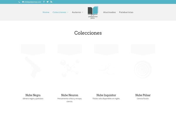 Divi theme site design template sample