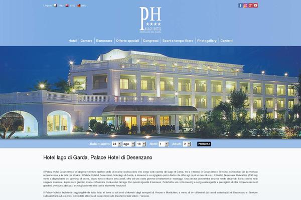 Milano theme site design template sample