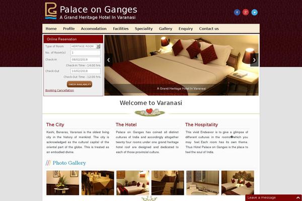 Site using Simple Responsive Slider plugin