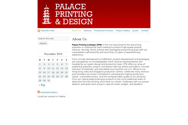 Site using Flash Flickr Slideshow plugin