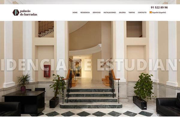 Site using Frontend_builder plugin