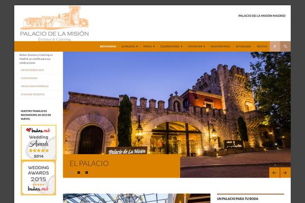Twenty Fourteen theme site design template sample