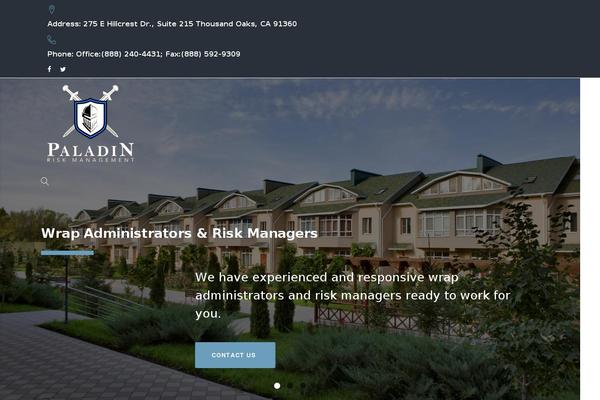 paladinriskmanagement.com site used Theme46786