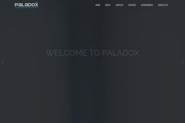 North theme site design template sample