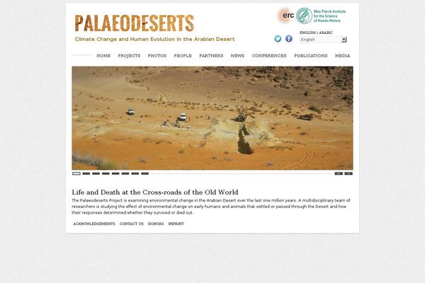 Caliber theme site design template sample