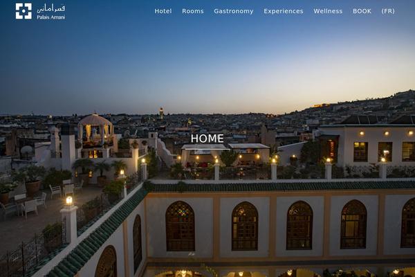 Site using Qode-restaurant plugin