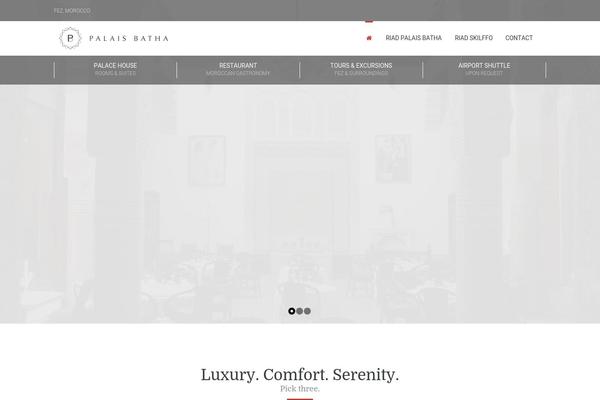 Pb theme site design template sample