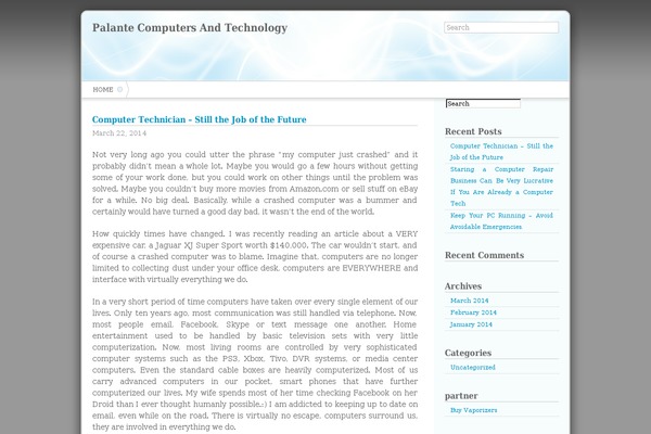 Shrink theme site design template sample