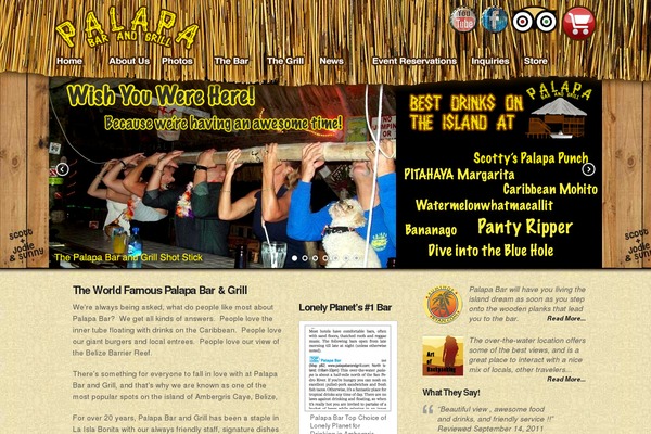 palapabarandgrill.com site used Palapa