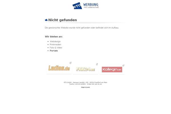 palast-heidelberg.de site used Rto-homepage