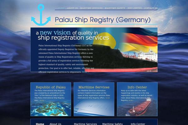 Thesis 1.8 theme site design template sample