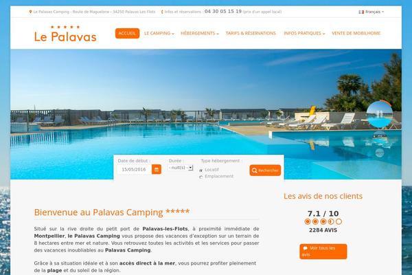 Hpa theme site design template sample