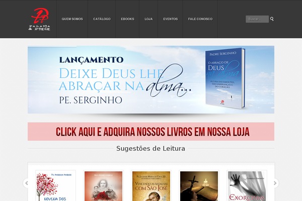 Minhaparoquia theme site design template sample