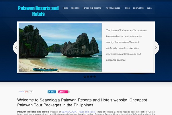Prospect theme site design template sample
