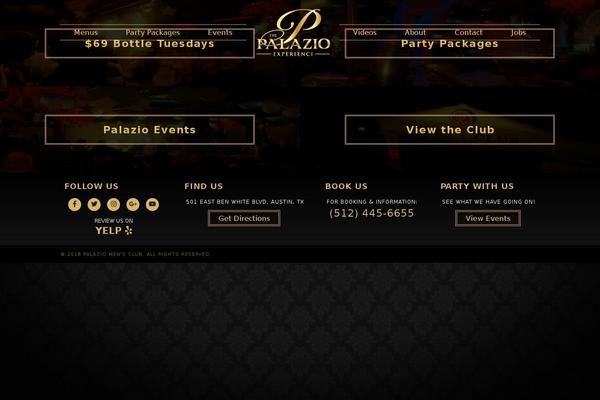 palaziomensclub.com site used Palazio