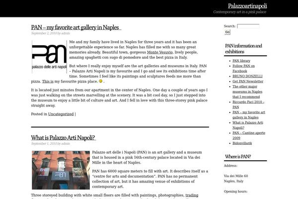 palazzoartinapoli.net site used Hey Cookie