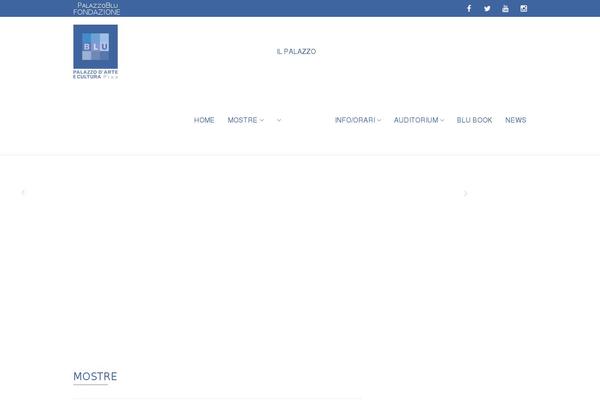 Vestige theme site design template sample