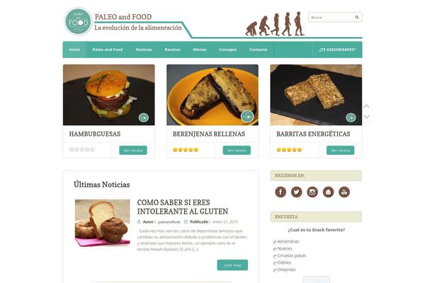 paleoandfood.com site used Paleoandfood