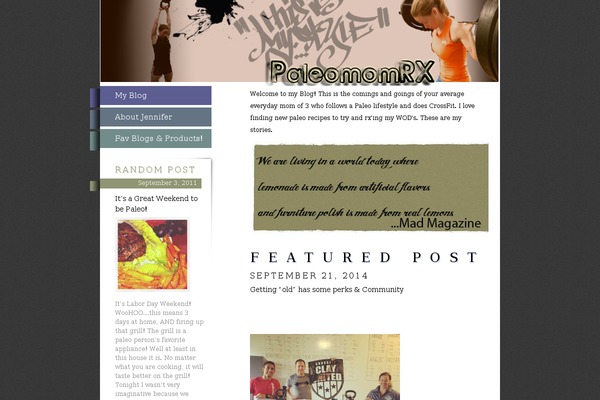 paleomomrx.com site used Widgetcorptheme-1