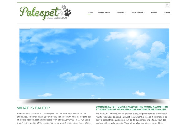 paleopet.com site used Paleopet