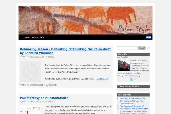 Site using About Me 3000 widget plugin