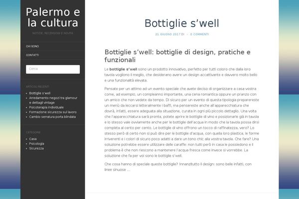 palermocultura.it site used Flat