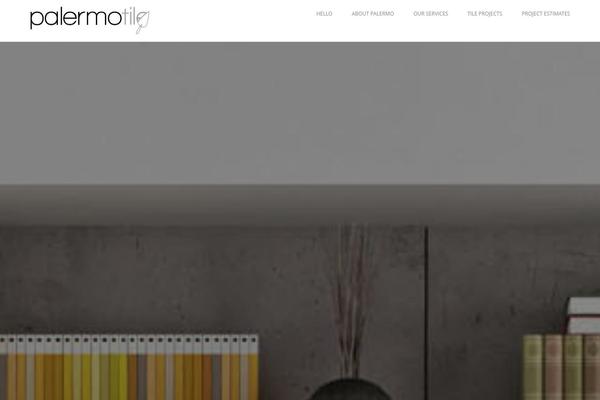 Visia theme site design template sample
