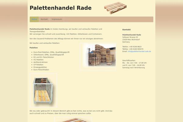 Canvas theme site design template sample