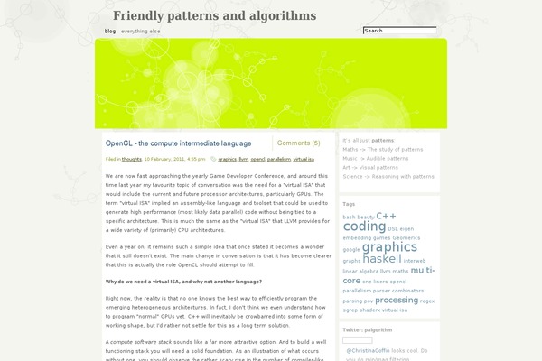 Fauna theme site design template sample