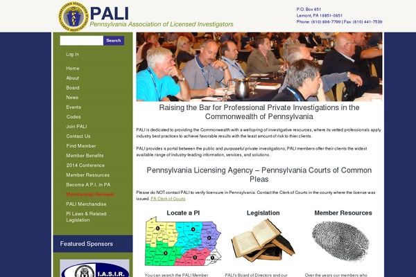 pali.org site used Theme1369
