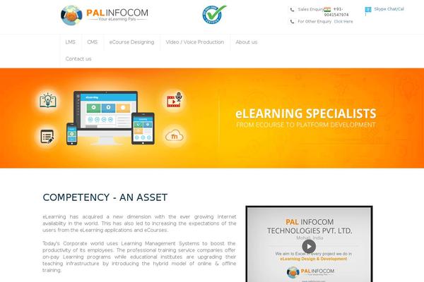 Site using Videojs HTML5 Player plugin
