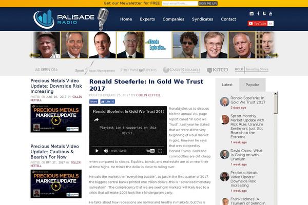 palisaderadio.com site used Palisade-radio
