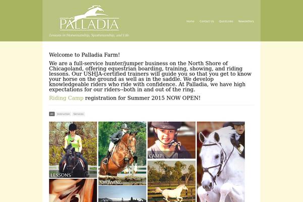 Reveal theme site design template sample