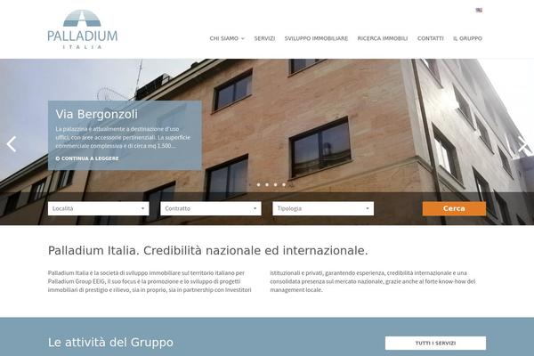 palladium-group.it site used Palladium