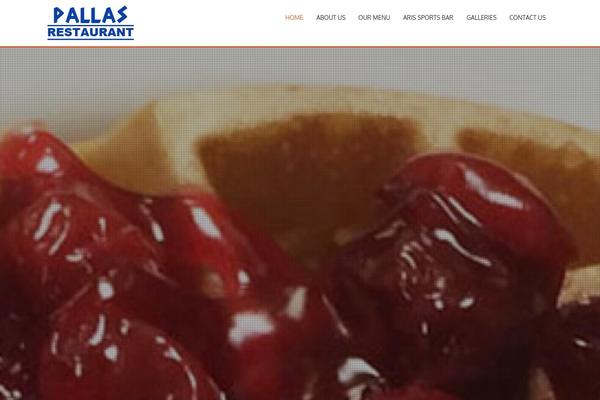 Pho theme site design template sample