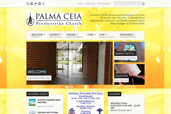 Resurrect theme site design template sample