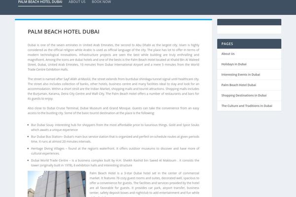 Büro theme site design template sample