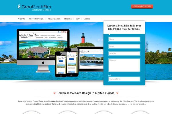 Blackriders theme site design template sample