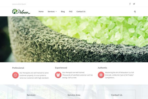 Beep! theme site design template sample