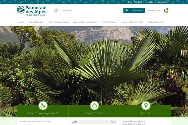 123garden theme site design template sample