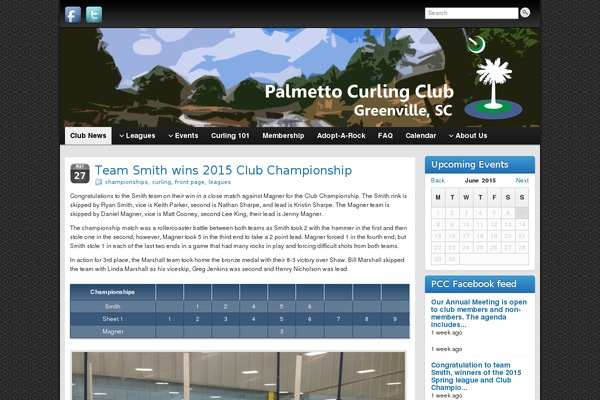 Site using Event Organiser plugin