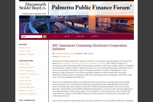 palmettopfforum.com site used Palmettopfforum