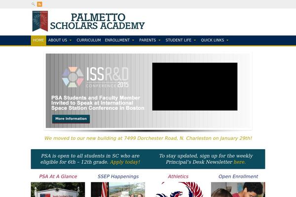 Campus theme site design template sample