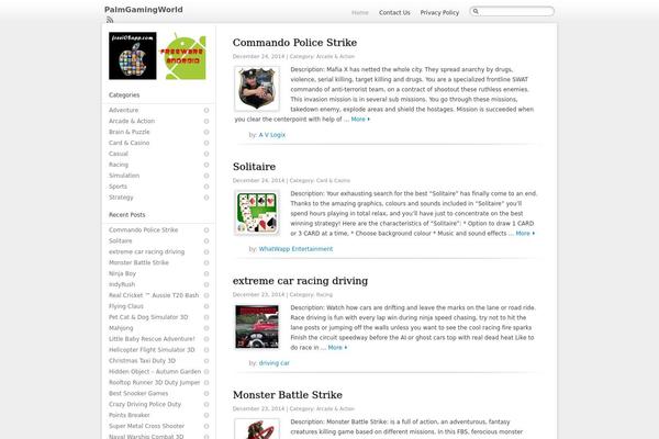 iLost theme site design template sample