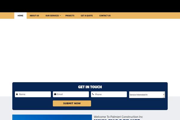 palmiericonstructioninc.com site used Pc